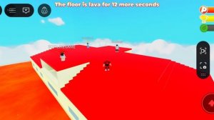 пол это лава в игре Roblox