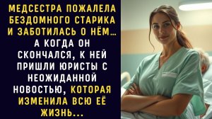 Жизненные истории /  Медсестра и старик / Аудио рассказ / Слушать рассказы