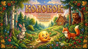 Колобок - Русская народная сказка | Сказка для детей |Добрые сказки | Слушать сказки