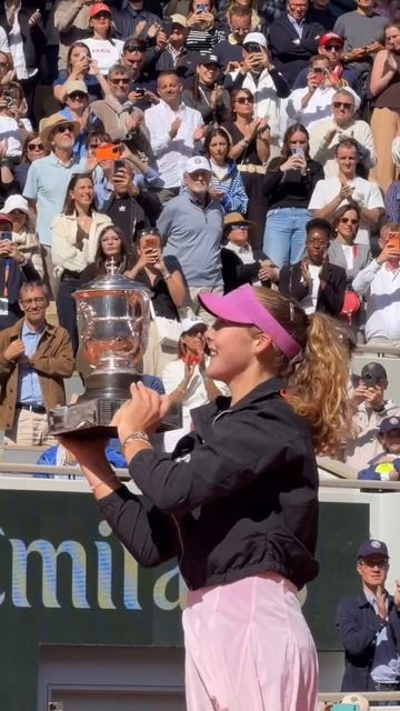19-летняя Мирра Андреева выиграла Ролан Гаррос 🏆