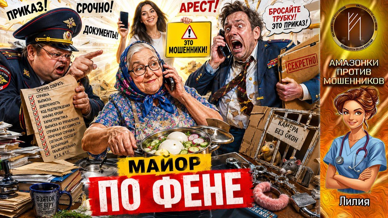 ЛИЛИЯ / «Бросайте трубку!» / Майор запаниковал после одной фразы смотреть онлайн