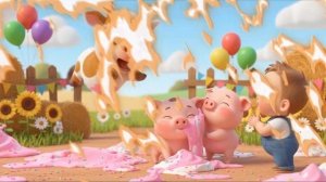 El Cumpleaños del Ternero ¡Fiesta en la Granja! 🐮 Canciones Infantiles y Rimas para Niños y Bebés