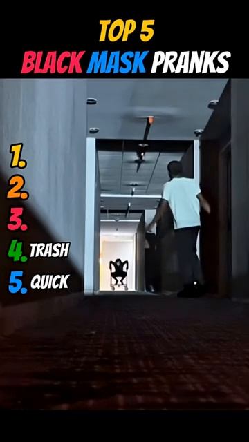 1 Top 5 Black Mask Pranks Funnyvideos Prank Top5