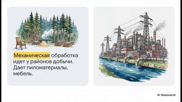 География 9 класс § 12 Лесопромышленный комплекс