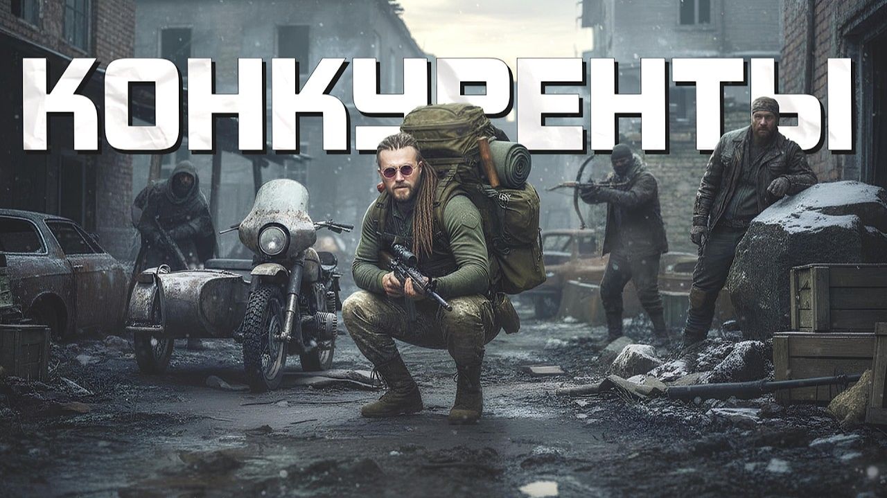 ПЕТЯ И КОНКУРЕНТЫ! - ПЕТЯ НА БАЙКЕ В SCUM 2026
