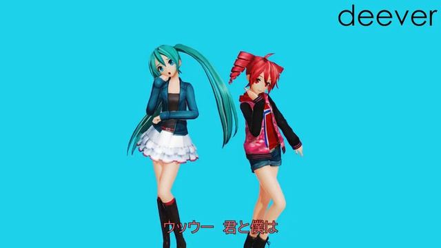 Miku Hatsune & Teto Kasane - Buddy Holly (Cover) Перезалив с канала TORA_V4