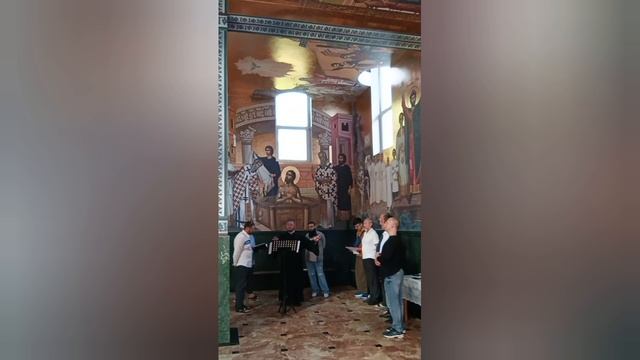 "Милость мира" глас 8. Византийский распев. Репетиция. смотреть онлайн