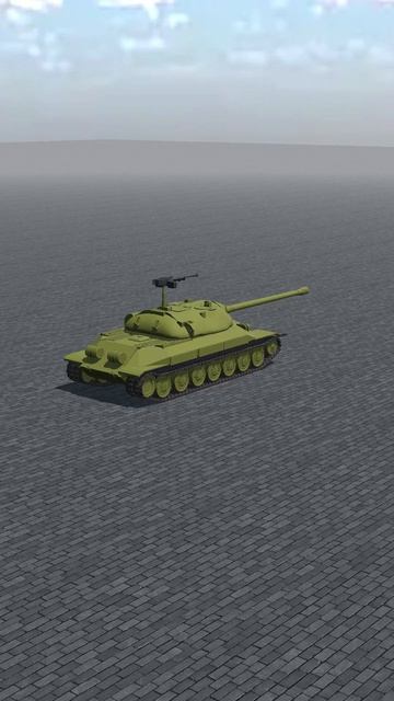 Модель танка ИС7