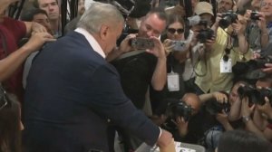 Самвел Карапетян проголосовал на парламентских выборах
