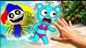СКАЙ СПРУНКИ И ПРОТОТИП ИЗ ПОППИ ПЛЕЙТАЙМ НА ПЛЯЖЕ В РЕАЛЬНОЙ ЖИЗНИ! (Sprunki in Real Life)