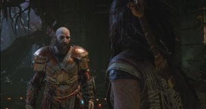 20 God of War Ragnarok - ванахейм - расплата - бой с Нидхёгг