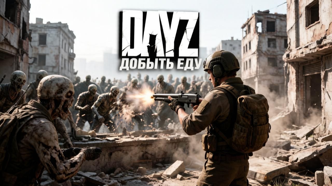 DESTROYED WORLD HARD ЧЕРНО | ДОБЫТЬ ЕДУ | DAYZ #5