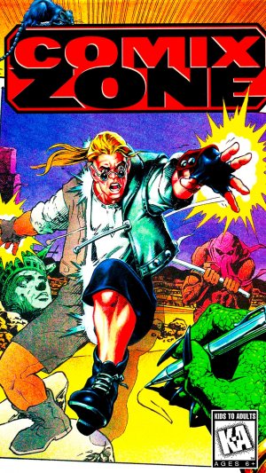 Как Скетч попал в Comix Zone Sega
