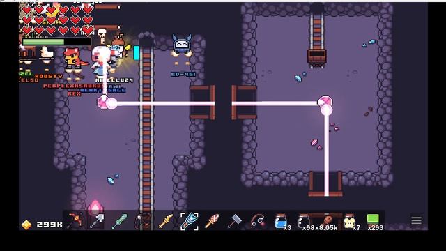 FORAGER № 33 прохождение , кристальная пещера