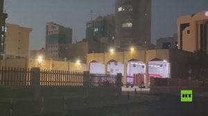 مشاهد متداولة لاعتراض أهداف جوية في أجواء الكويت