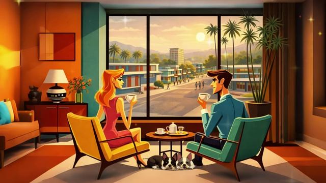 MORNING JAZZ ｜ 1960’S ATOMIC LOUNGE MUSIC ｜ CALM START TO YOUR DAY FOR POSITIVITY