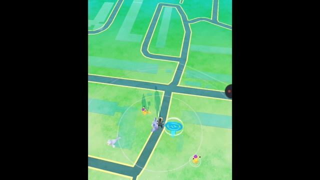 Pokemon GO (Android) Ловим покемонов возле покестопа за магазином Альянс города Семилуки