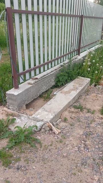 Откатные ворота своими руками.