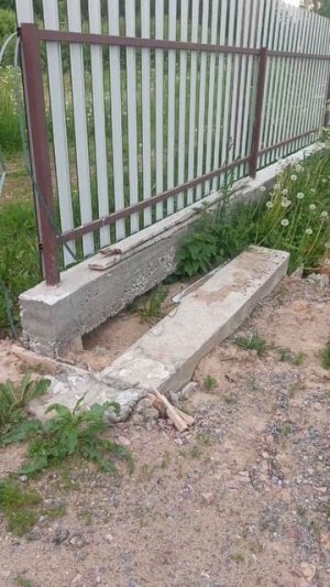 Откатные ворота своими руками.