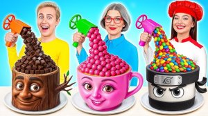 Кулинарный Челлендж# Я против Бабушки # Безумные Ситуации на Кухне от