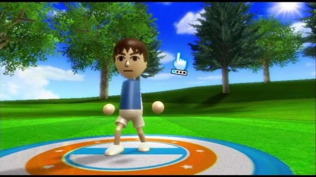Wii Sports Resort Фрисби-Гольф 3 Штампа
