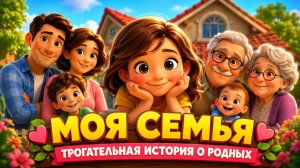МОЯ СЕМЬЯ | ТРОГАТЕЛЬНАЯ ИСТОРИЯ О РОДНЫХ