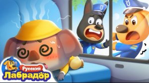 🍿 🐨Пропала Коала! | 🚌Безопасность детей | 🔍Новая серия | 📺Детский мультик | Шериф Лабрадор