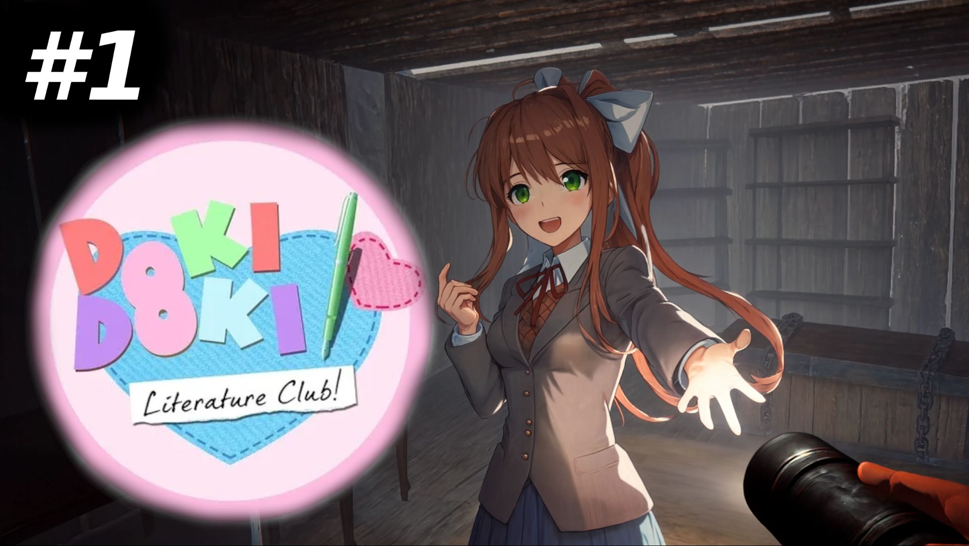 Doki Doki Literature Club случай с девушками #1 смотреть онлайн