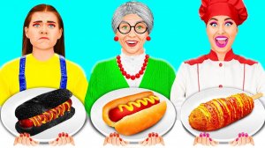 Кулинарный Челлендж# Я против Бабушки # Умные Гаджеты или Лайфхаки от TeenTeam Challenge