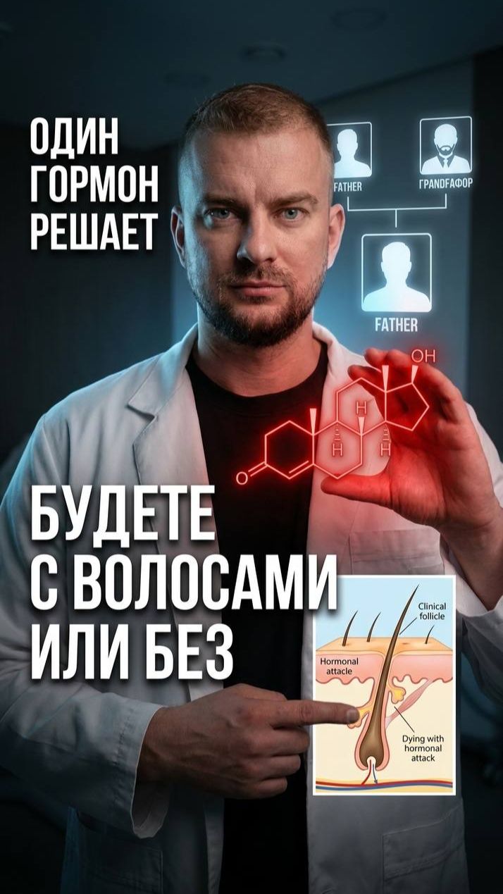🔬 ДГТ: почему волосы выпадают навсегда