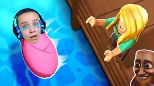 Я ВРЕДНЫЙ РЕБЕНОК в Садике! 24 Часа в САДИКЕ ROBLOX