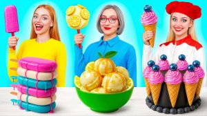 Кулинарный Челлендж# Я против Бабушки # Потрясающая Кулинарная Битва от