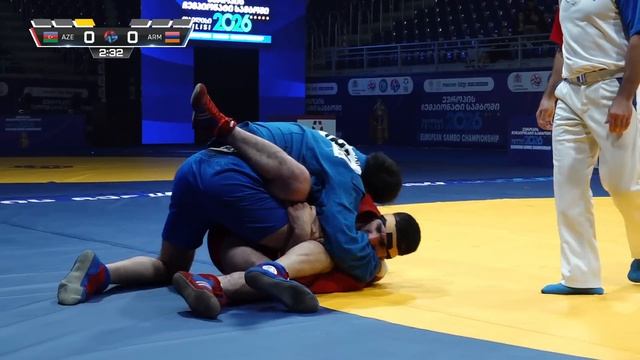 ADILZADE (AZE) Vs HARUTYUNYAN (ARM) - EUROPEAN SAMBO CHAMPIONSHIPS 2026