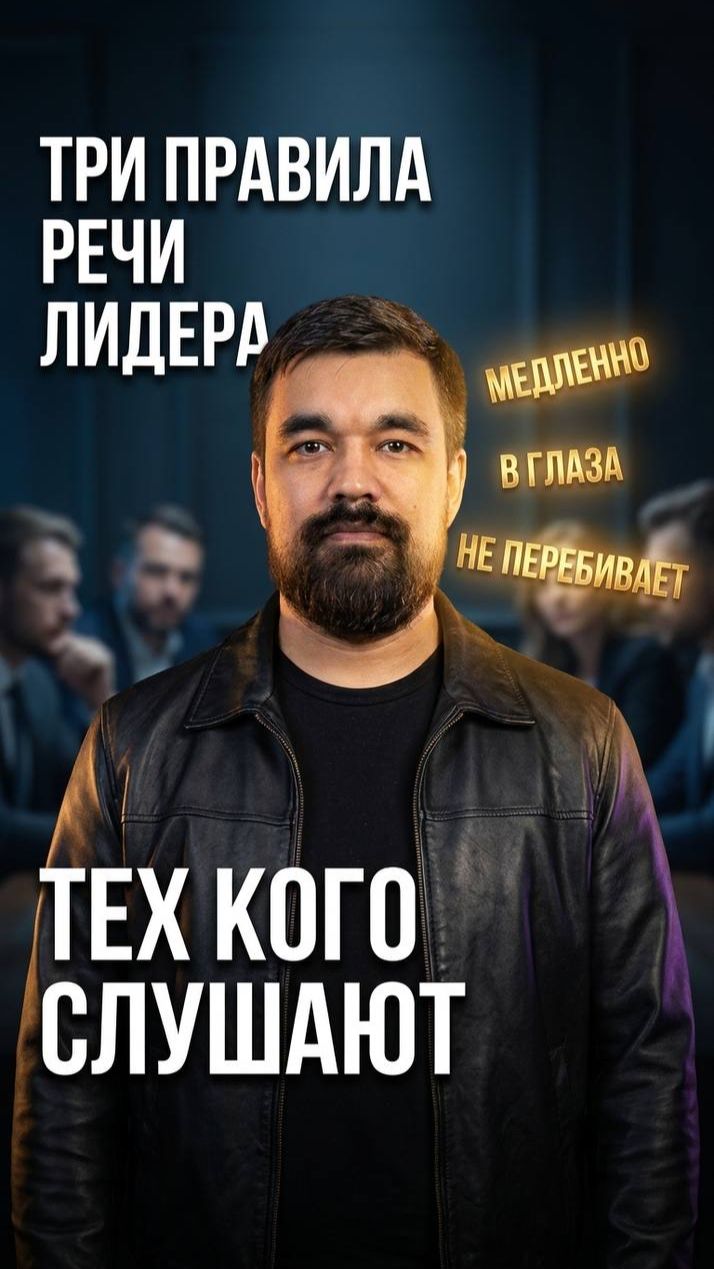 Три приёма, после которых тебя начнут слушать всерьёз. Темп. Взгляд. Пауза.