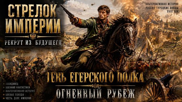 Аудиокнига. Попаданцы. Стрелок Империи  Рекрут из будущего Книга 1 из 6