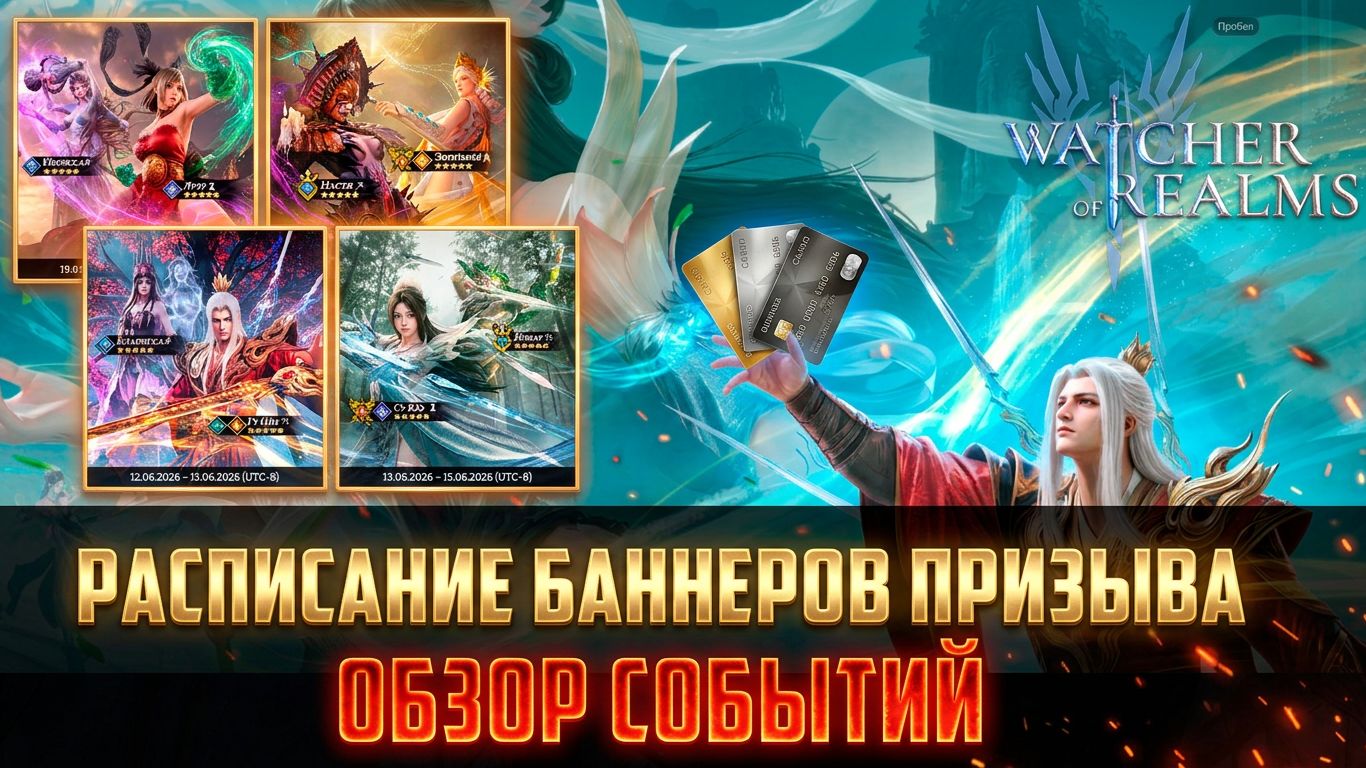БАННЕРЫ ПРИЗЫВА И ИВЕНТЫ НОВОГО СОБЫТИЯ! СТАРТ 12.06 НЕ ПРОПУСТИ! #watcherofrealms смотреть онлайн