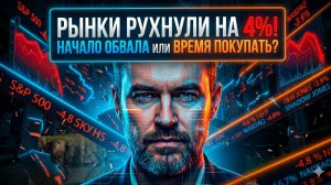 Обвал индексов США, падение драгметаллов и отток из крипты: что делать прямо сейчас?