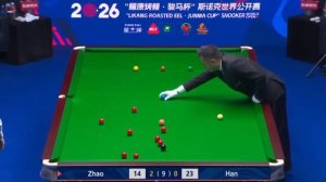 снукер(3)..Чжао Синьтун против Хань Фуюаня World Open