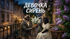 Сиамский кот - Девочка сирень