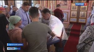 В селе Тамбовка освятили храм в честь иконы Божией Матери «Троеручица» (03.06.2026)