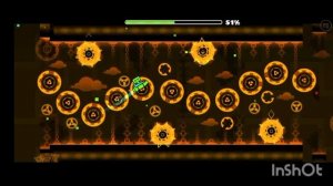 Dark Paradise+3 coins|geometry dash|геометри дэш|геометрический рывок.