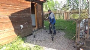Сварка и Монтаж Ступени в Баню  - Покраска - Часть 5