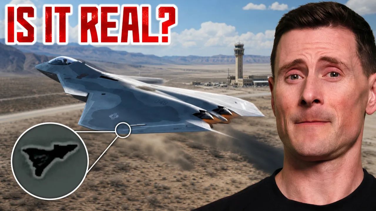 Fighter Pilot Reacts To SHOCKING Mystery Jet At Area 51 смотреть онлайн