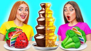 Шоколадный Фонтан Челлендж c Funny DO Challenge