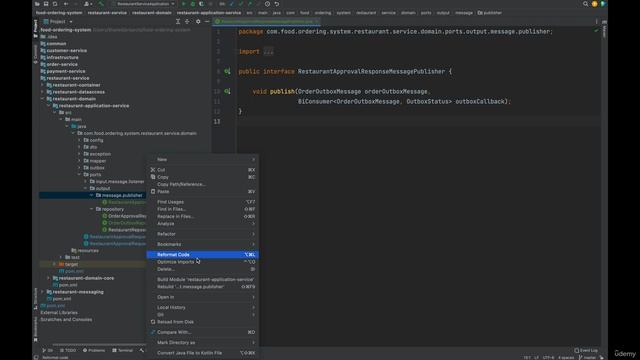 88. Refactoring Restaurant Service for Outbox pattern - Part 1 смотреть онлайн