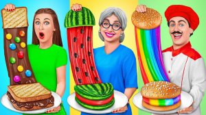 Кулинарный Челлендж# Я против Бабушки # Вкусные Кухонные Рецепты от TeenDO Challenge