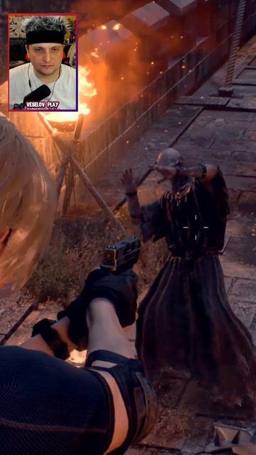 Resident Evil 4 Remake - Сквозное Отверстие #funny #residentevil #приколы