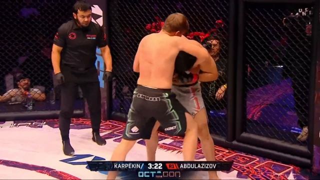 OCTAGON..Победа в первом раунде