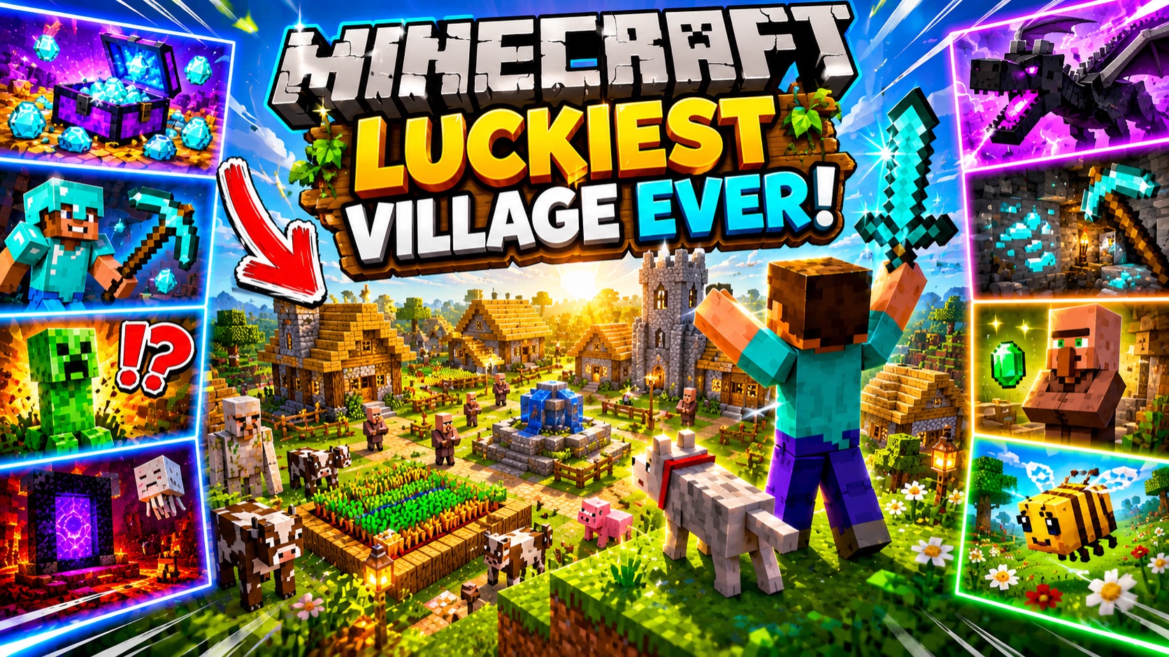 Minecraft новая деревня! #minecraft #game #gaming #mobilegame смотреть онлайн