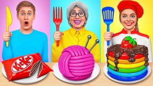 Кулинарный Челлендж# Я против Бабушки # Вкусные Кухонные Лайфхаки от Multi DO Challenge